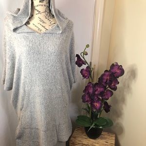 Nally & Millie Hooded Poncho & Skirt Set Sz S/M